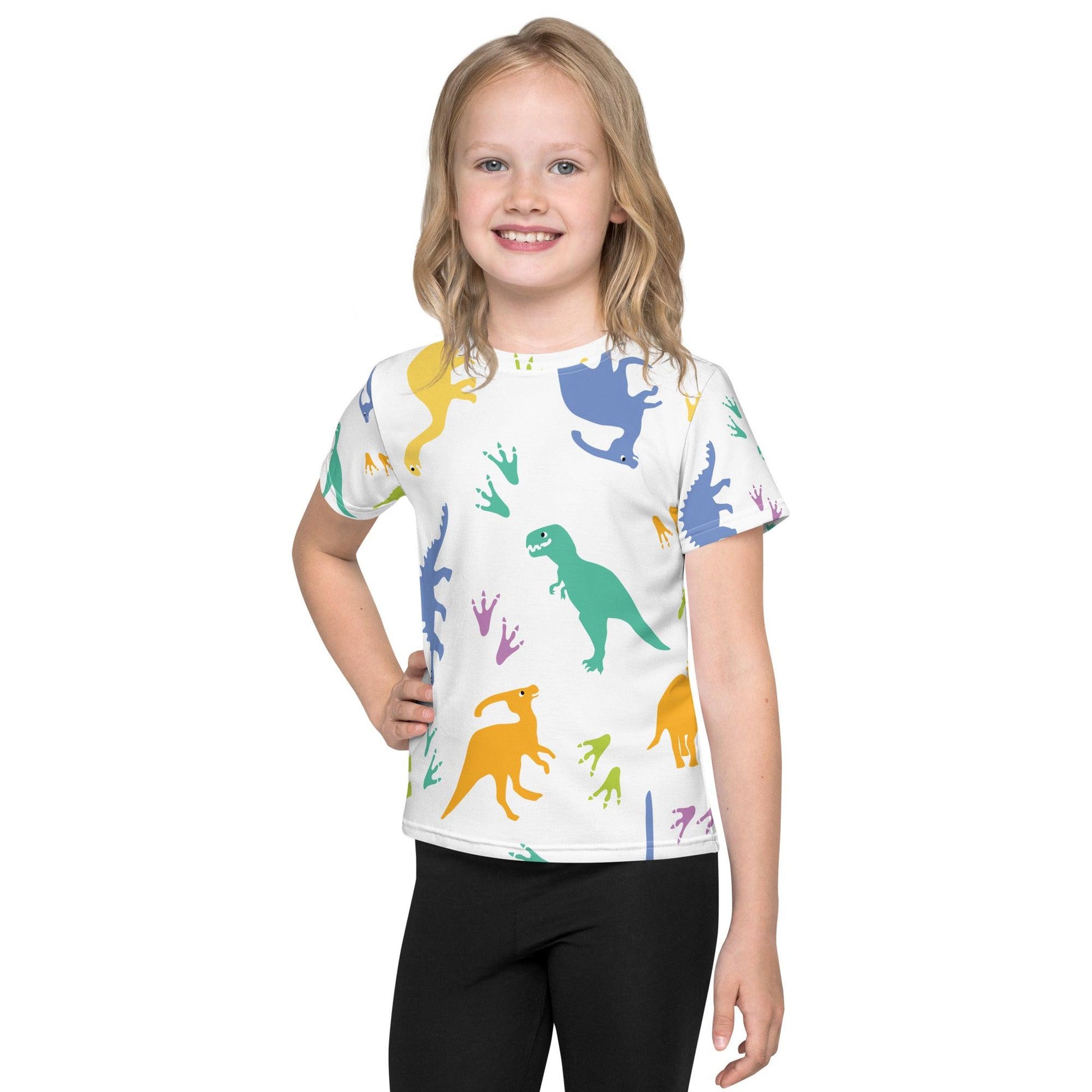 Dinosaurs Kids crew neck t-shirt - Gizmo Graphic Works