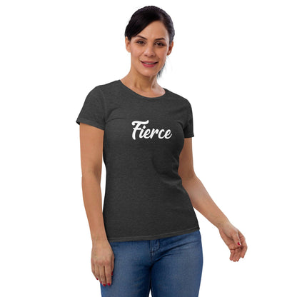 "Fierce" Women's short sleeve t-shirt - Gizmo Graphic Works