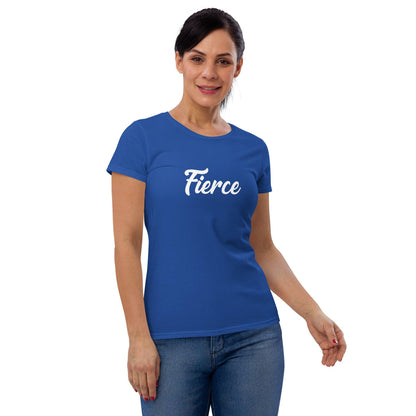 "Fierce" Women's short sleeve t-shirt - Gizmo Graphic Works