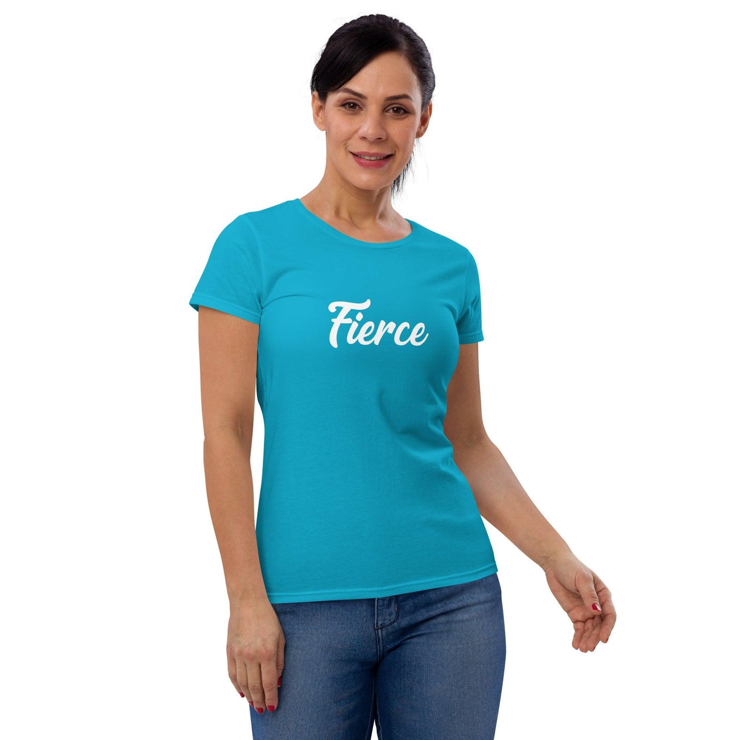 "Fierce" Women's short sleeve t-shirt - Gizmo Graphic Works