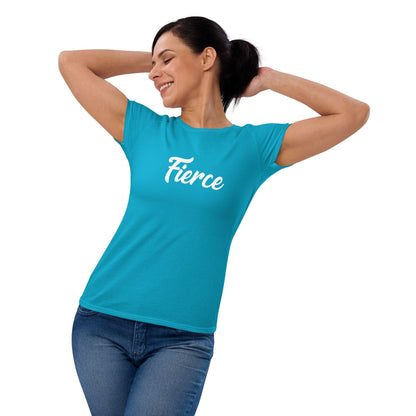 "Fierce" Women's short sleeve t-shirt - Gizmo Graphic Works