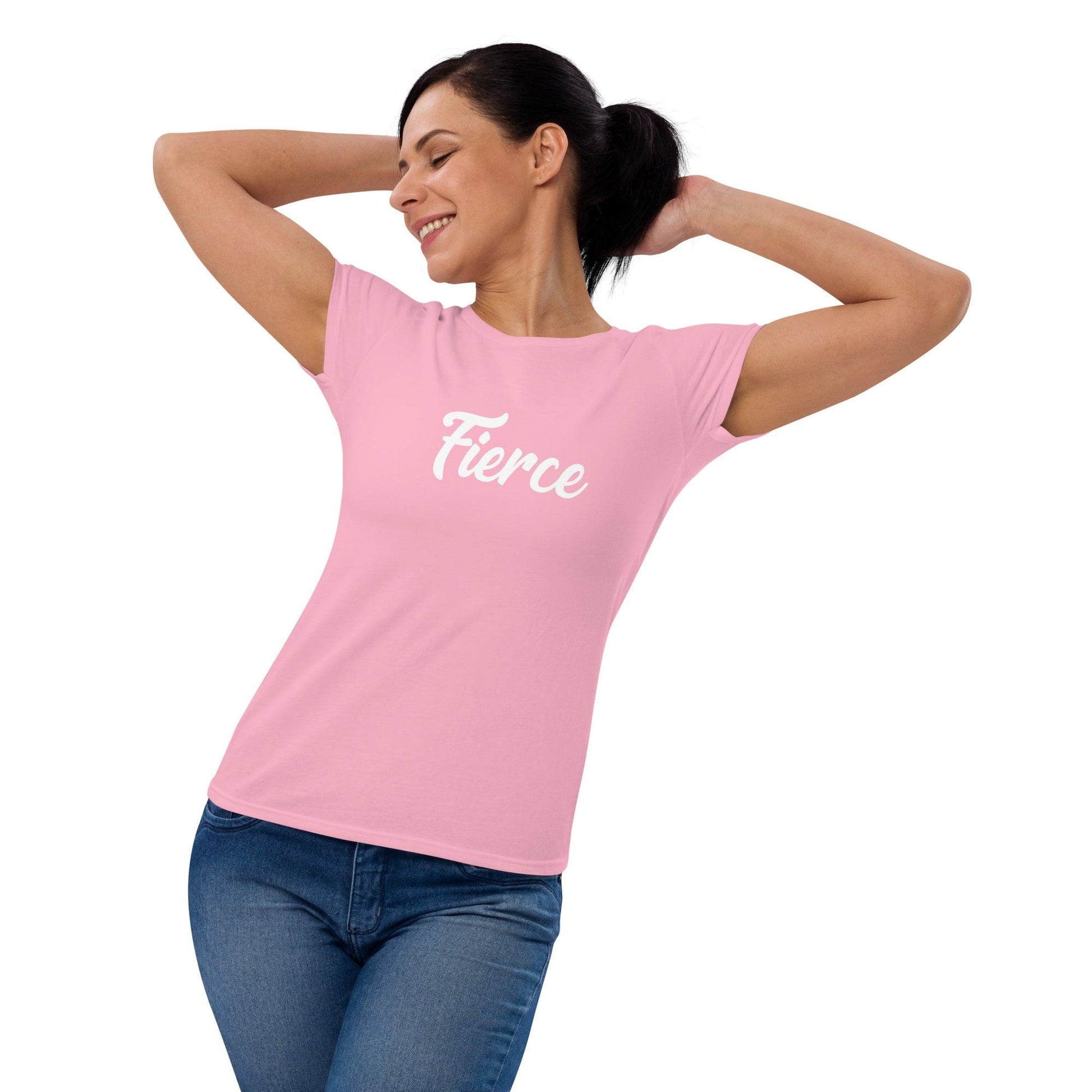 "Fierce" Women's short sleeve t-shirt - Gizmo Graphic Works