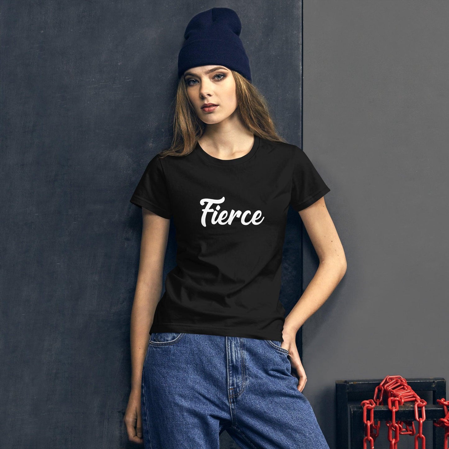 "Fierce" Women's short sleeve t-shirt - Gizmo Graphic Works