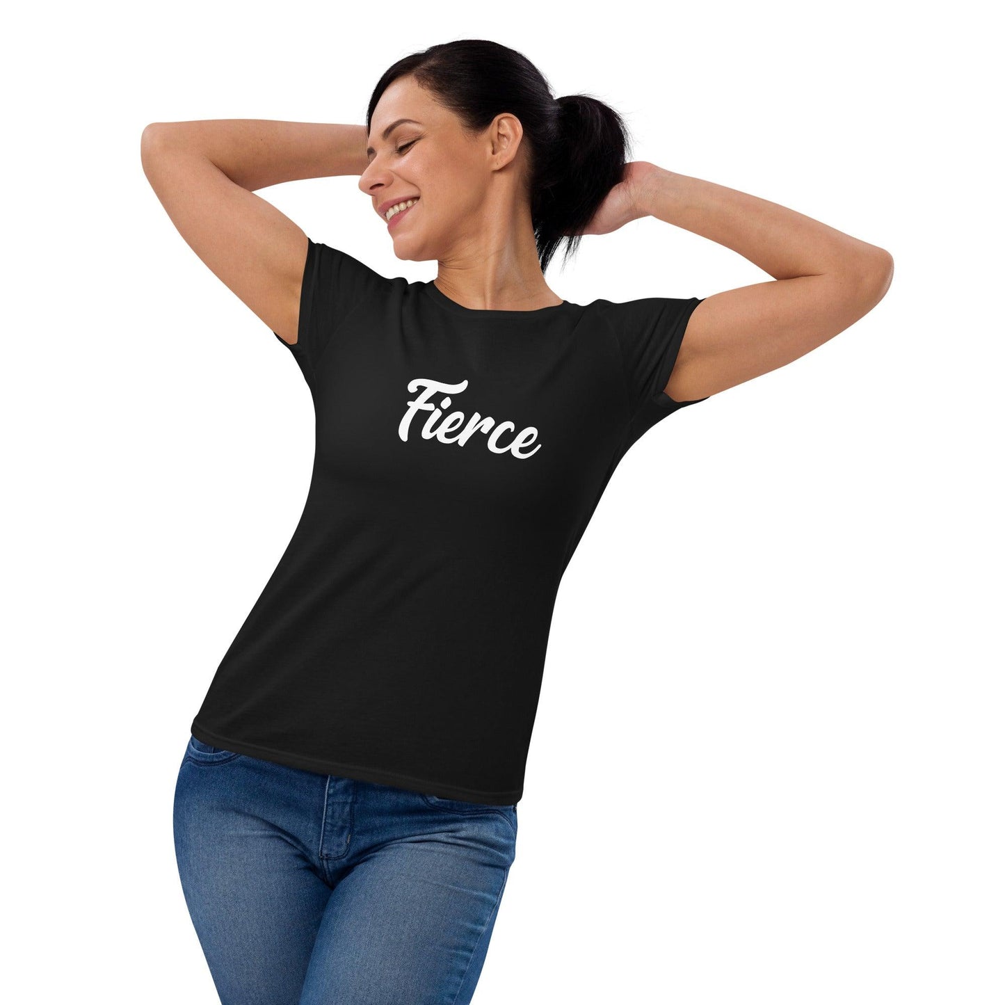 "Fierce" Women's short sleeve t-shirt - Gizmo Graphic Works