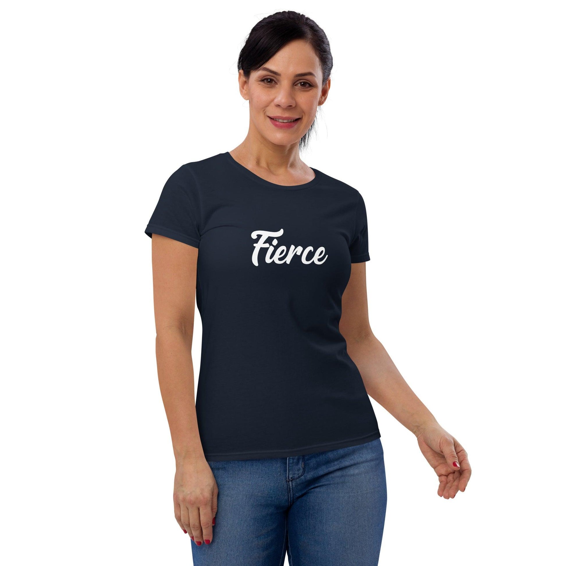 "Fierce" Women's short sleeve t-shirt - Gizmo Graphic Works