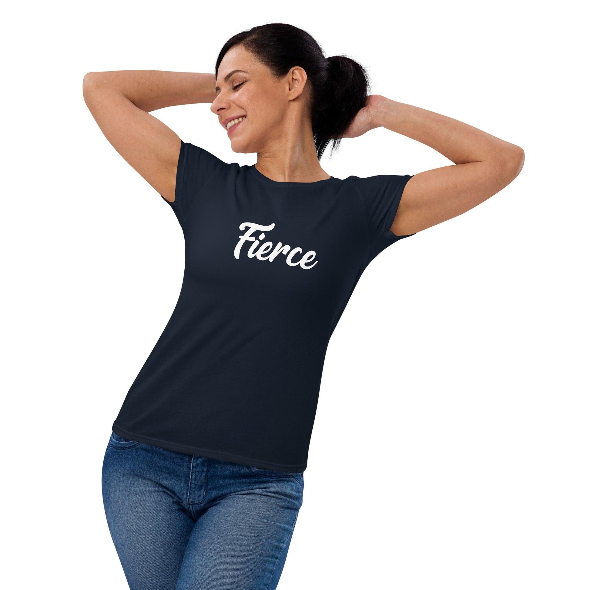 "Fierce" Women's short sleeve t-shirt - Gizmo Graphic Works