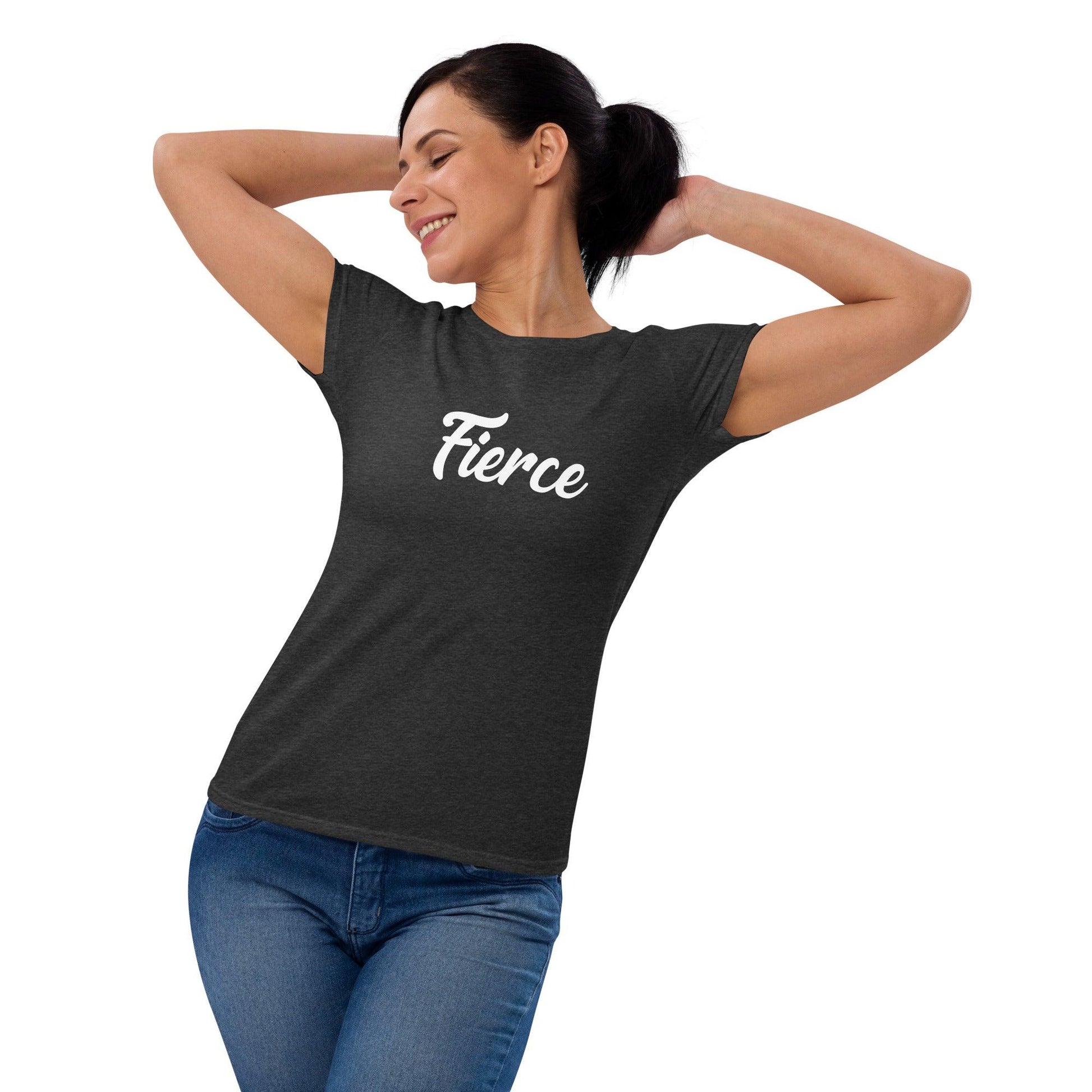 "Fierce" Women's short sleeve t-shirt - Gizmo Graphic Works