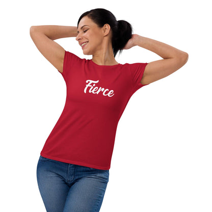 "Fierce" Women's short sleeve t-shirt - Gizmo Graphic Works