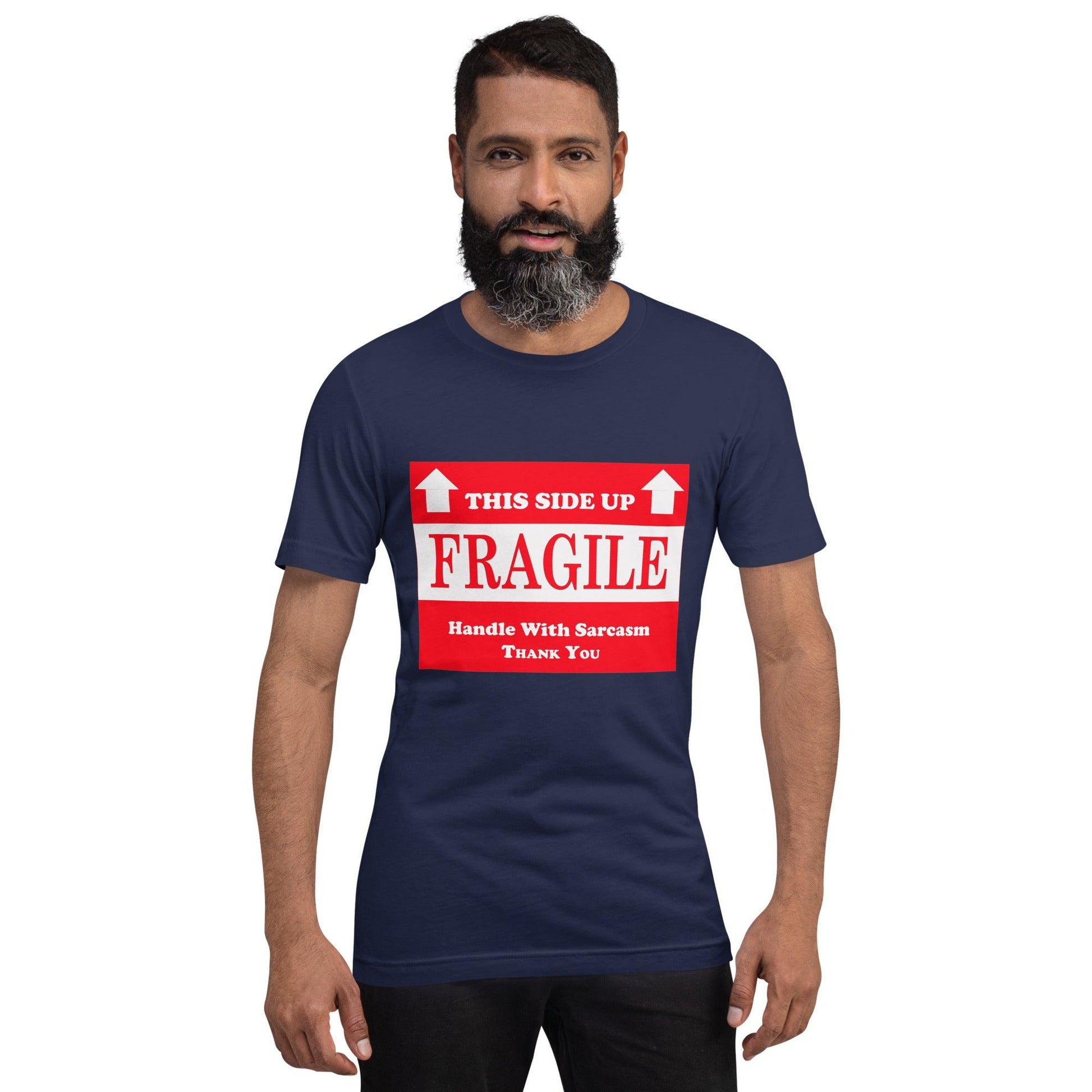 "Handle With Sarcasm" Unisex t-shirt - Gizmo Graphic Works