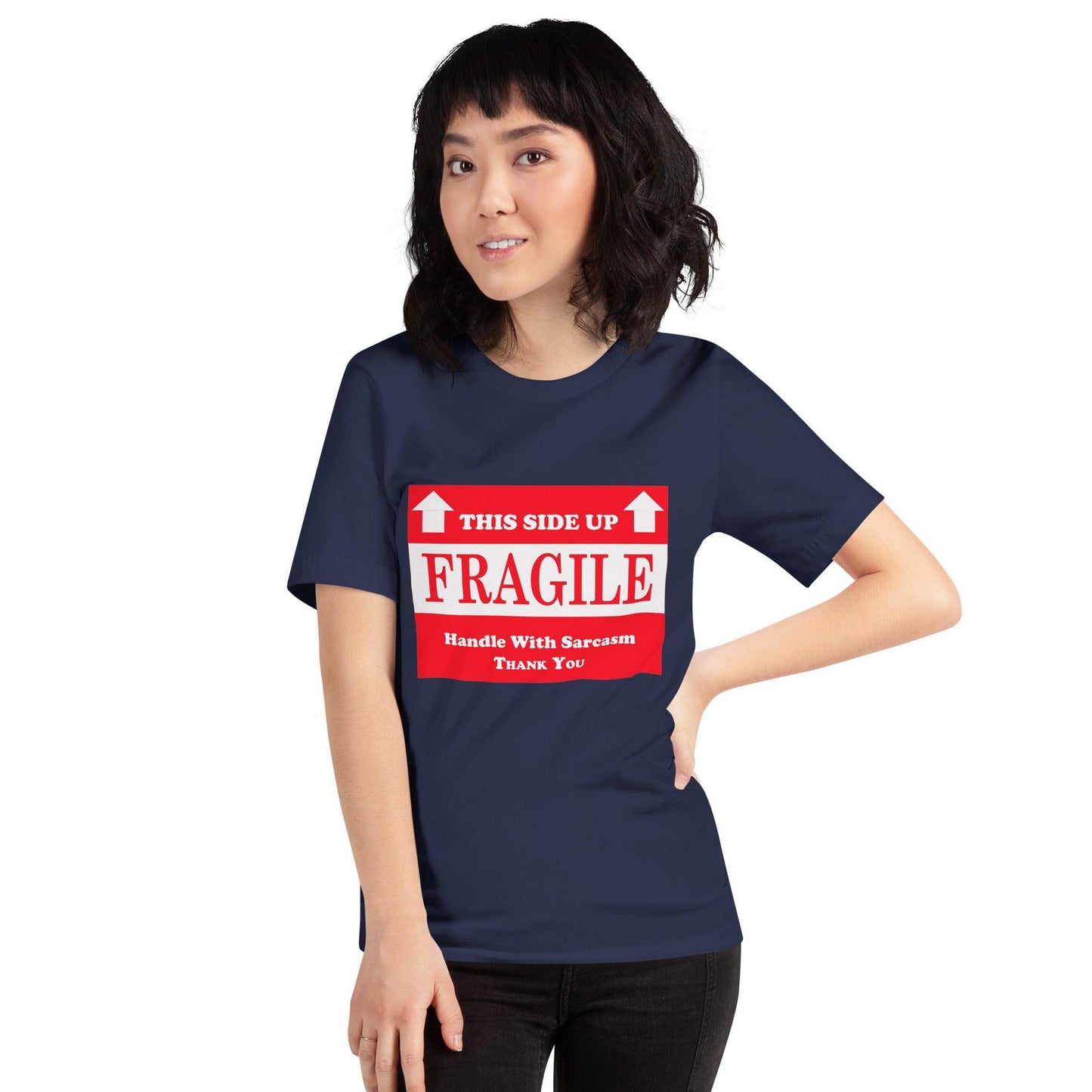 "Handle With Sarcasm" Unisex t-shirt - Gizmo Graphic Works