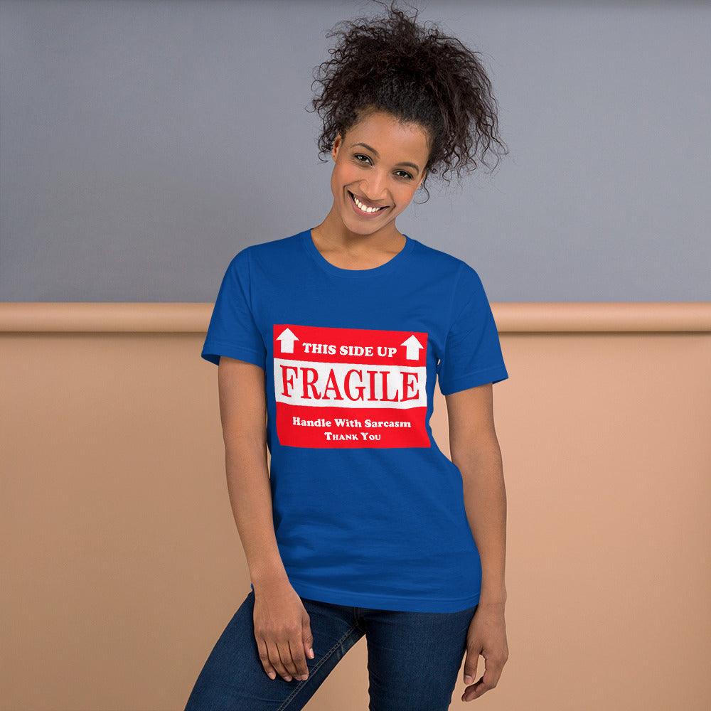 "Handle With Sarcasm" Unisex t-shirt - Gizmo Graphic Works