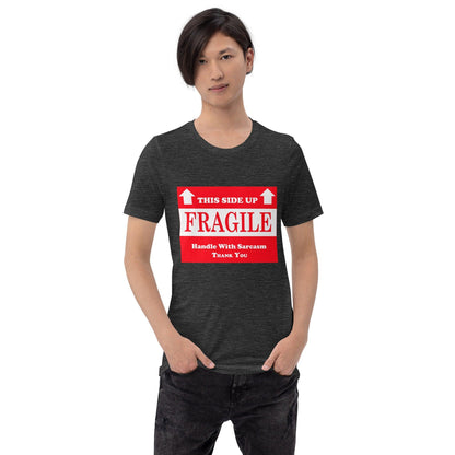 "Handle With Sarcasm" Unisex t-shirt - Gizmo Graphic Works