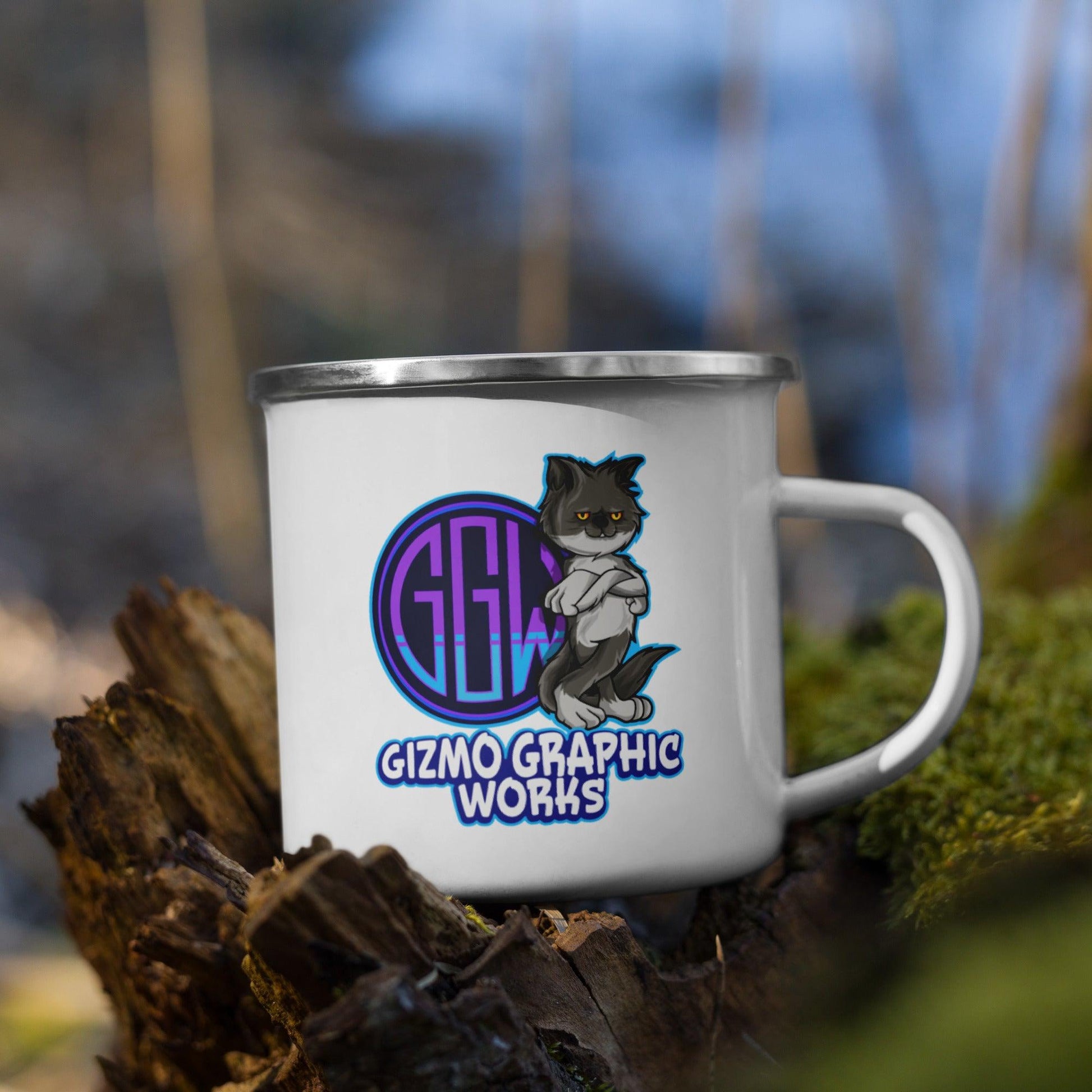 Official Gear Enamel Mug - Gizmo Graphic Works