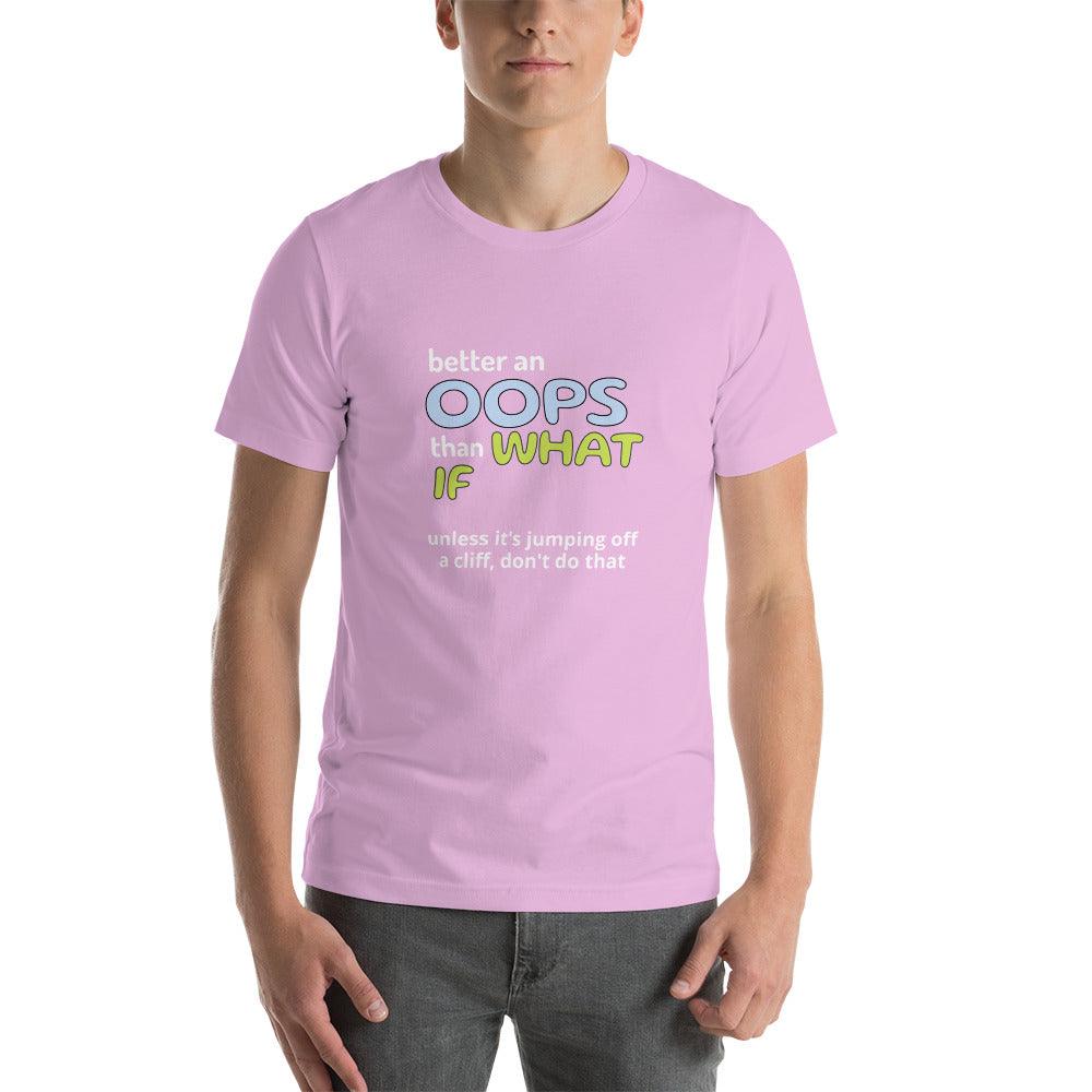 "Oops" Unisex t-shirt - Gizmo Graphic Works