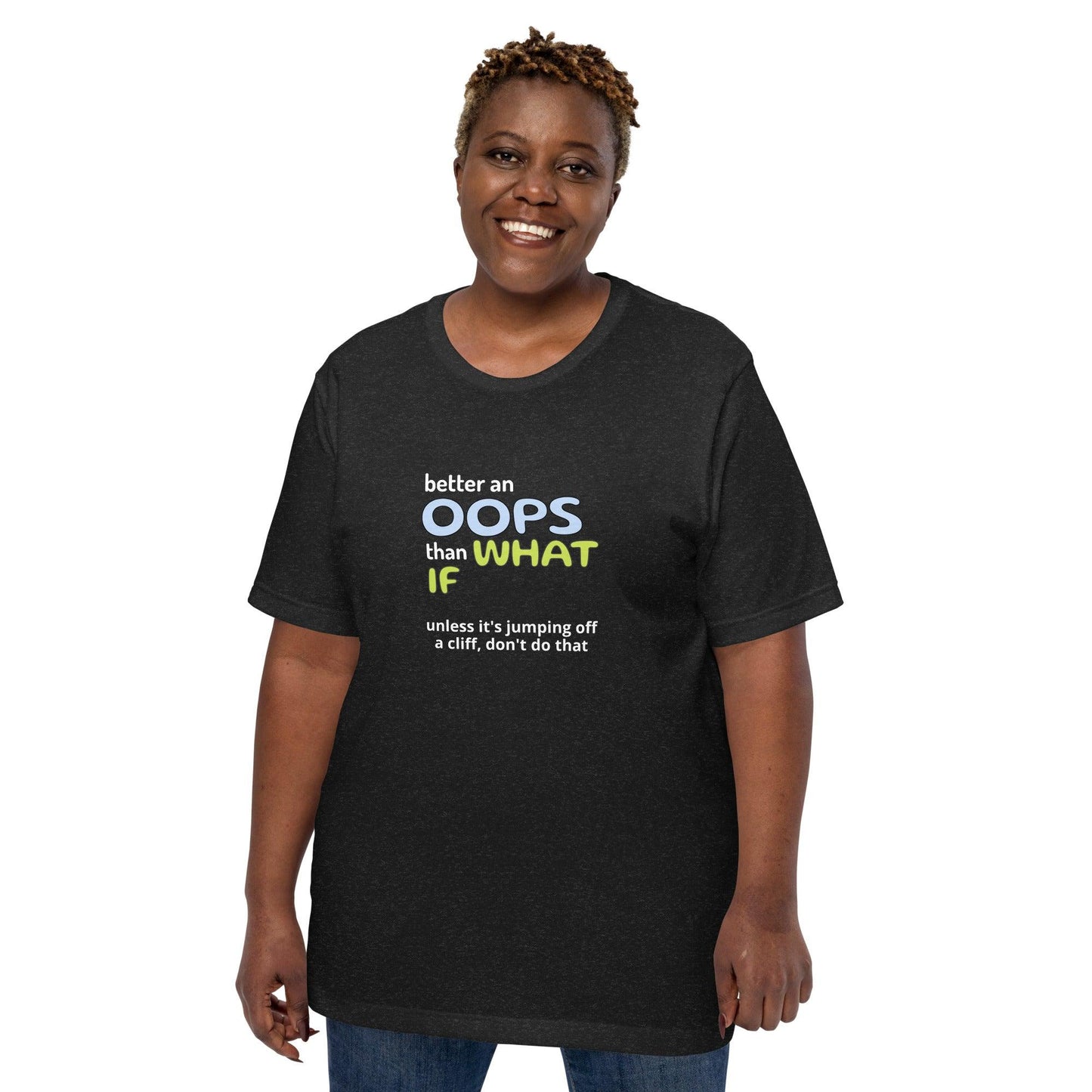 "Oops" Unisex t-shirt - Gizmo Graphic Works