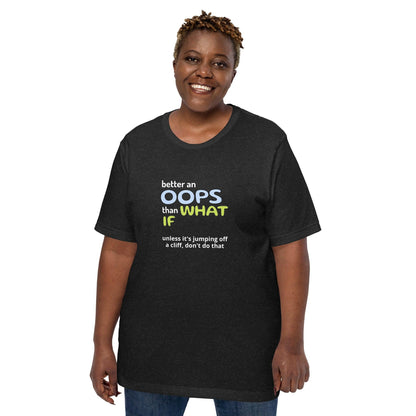 "Oops" Unisex t-shirt - Gizmo Graphic Works