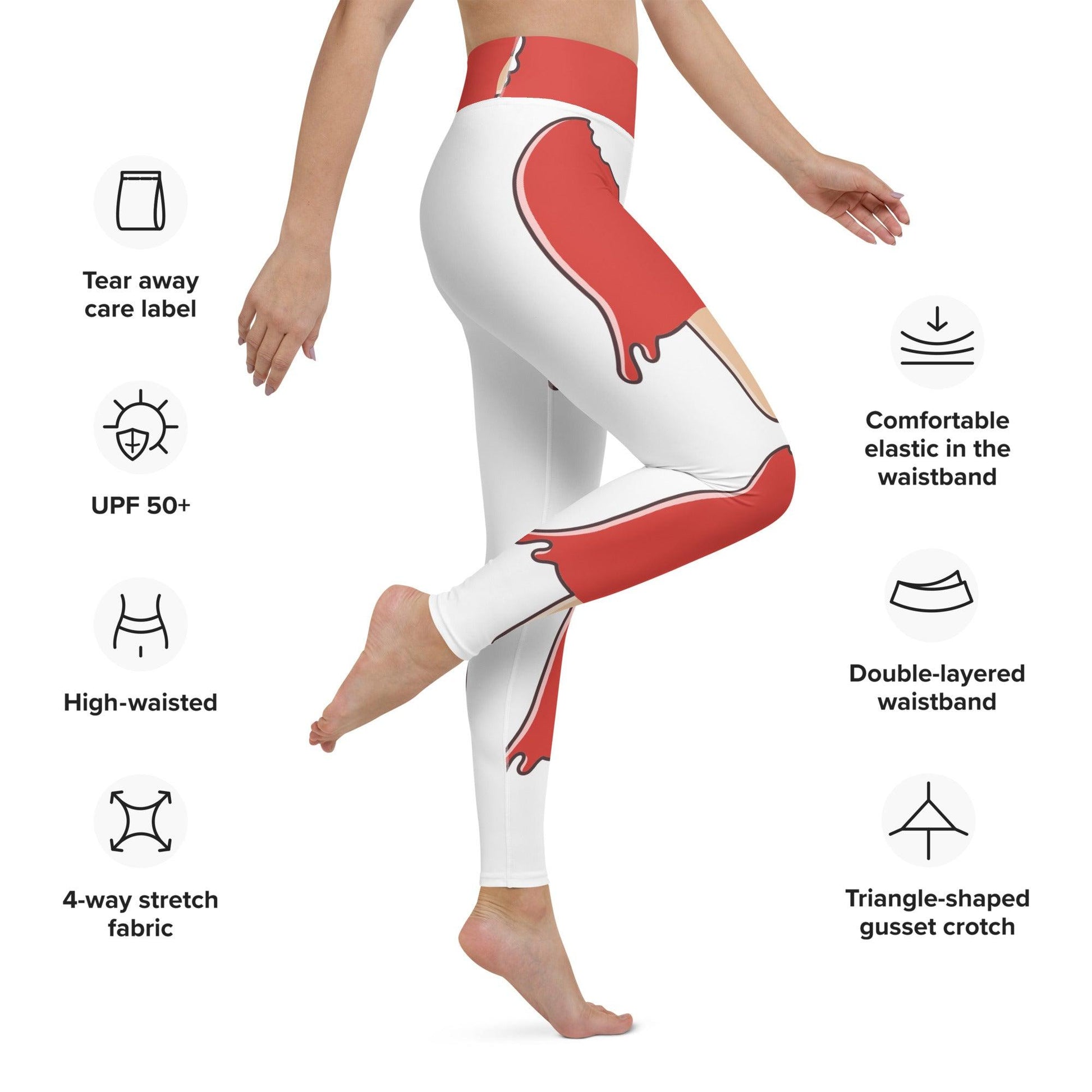 Popsicle Yoga Leggings - Gizmo Graphic Works