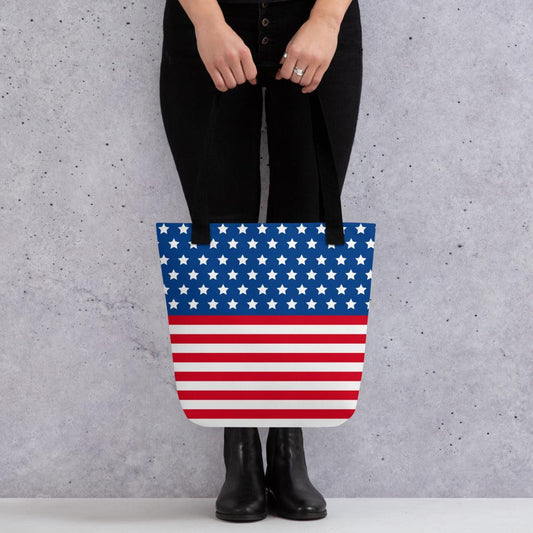 Stars and Stripes Tote bag - Gizmo Graphic Works