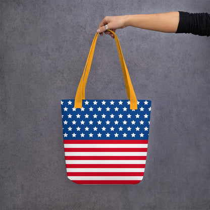 Stars and Stripes Tote bag - Gizmo Graphic Works