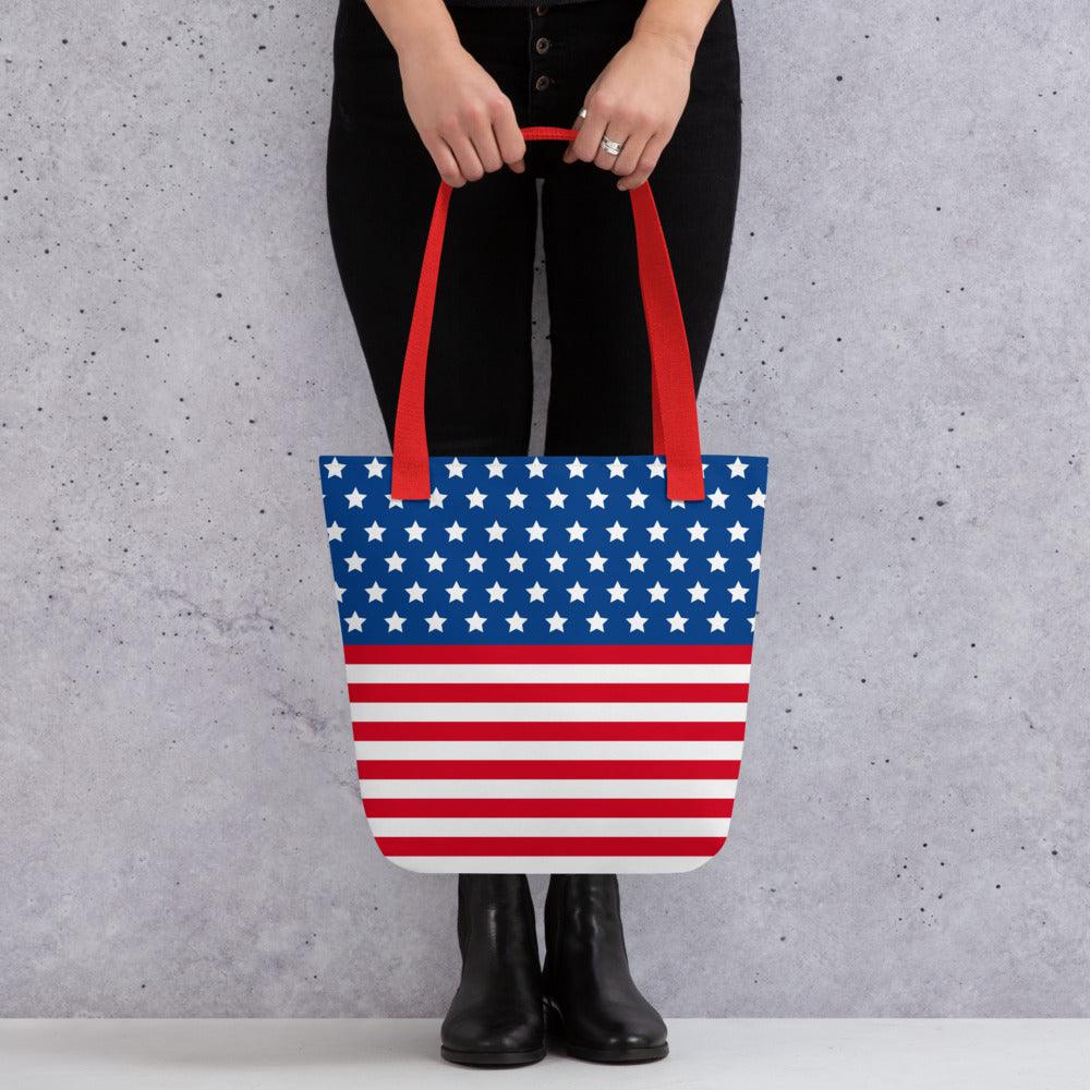 Stars and Stripes Tote bag - Gizmo Graphic Works