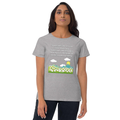 "Wonderful Sheep" Women's short sleeve t-shirt - Gizmo Graphic Works